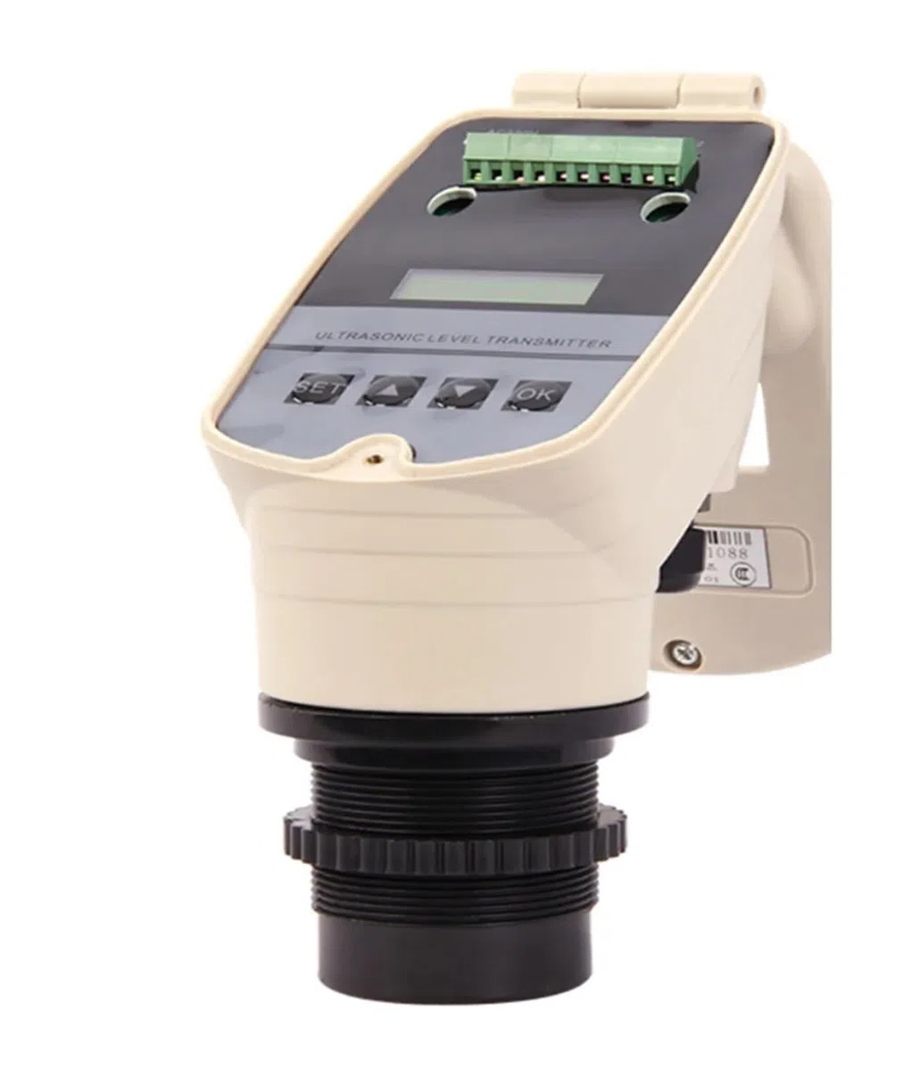 Wasserstandsensor, RD-UWLR5-online RS485 Berührungsloser Ultraschall-Wasserstandssensor zur Überwachung des Tankfüllstands(RS485 15m with part)