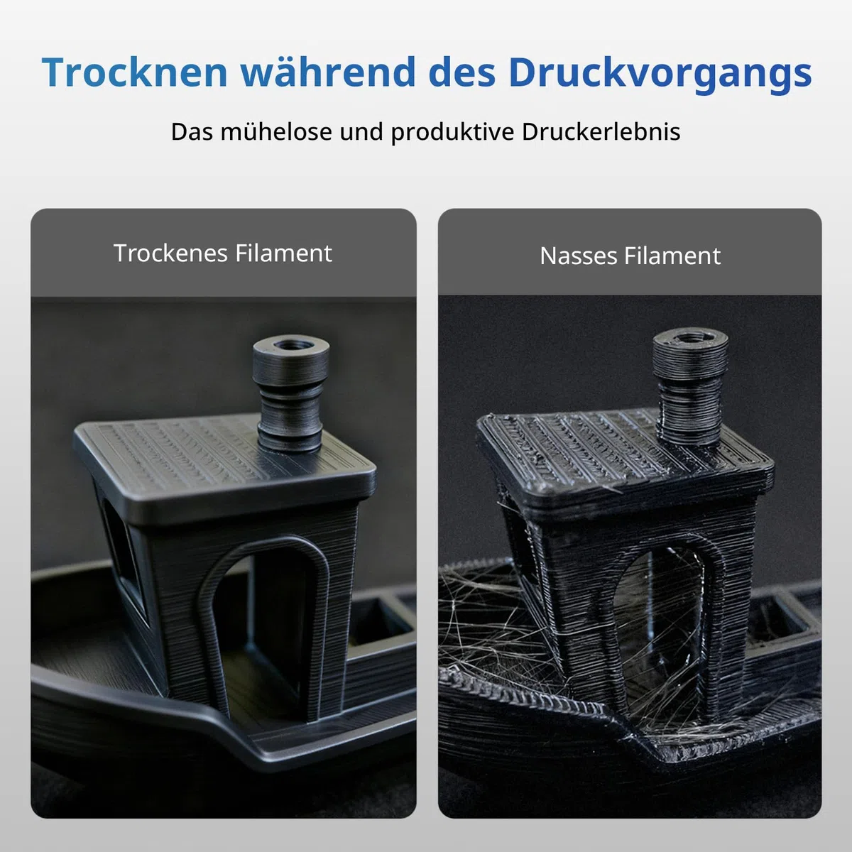 Anycubic ACE 2 Pro Mehrfarbiger 3D Druck, 65 °C Hochtemperaturtrocknung, Schnellerer Filamentwechsel, Kompatibel mit Kobra X, Kobra S1 und Kobra S1 Max, Nicht mit ACE Pro koppelbar