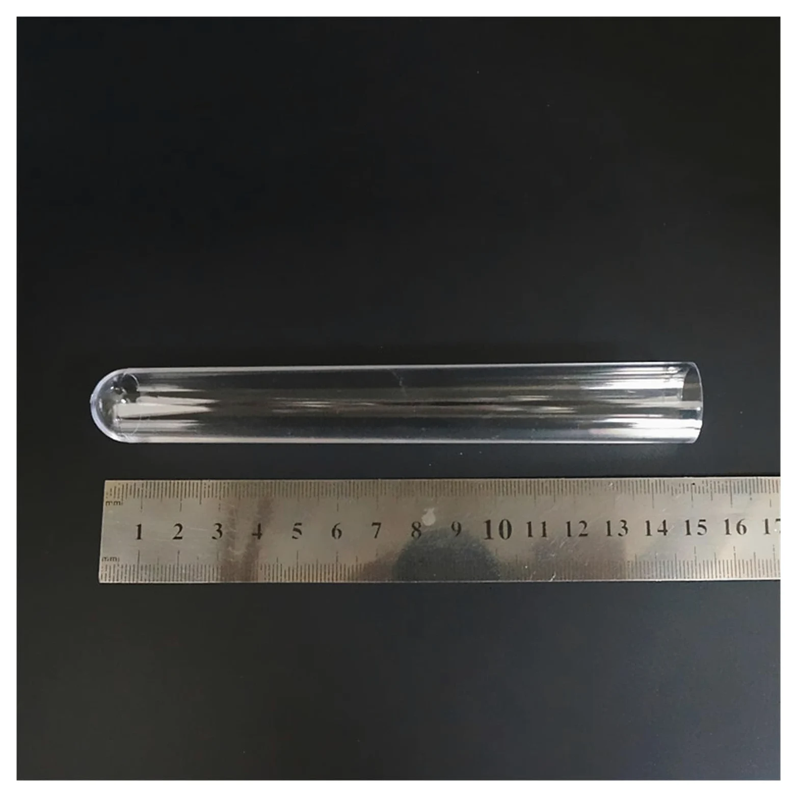 YYJzsw 10 Stück 20 Stück 50 Stück 100 Stück 20 X 150 Mm Durchsichtige Kunststoff-Reagenzgläser Mit Korkkappe For Das Labor(100pcs)