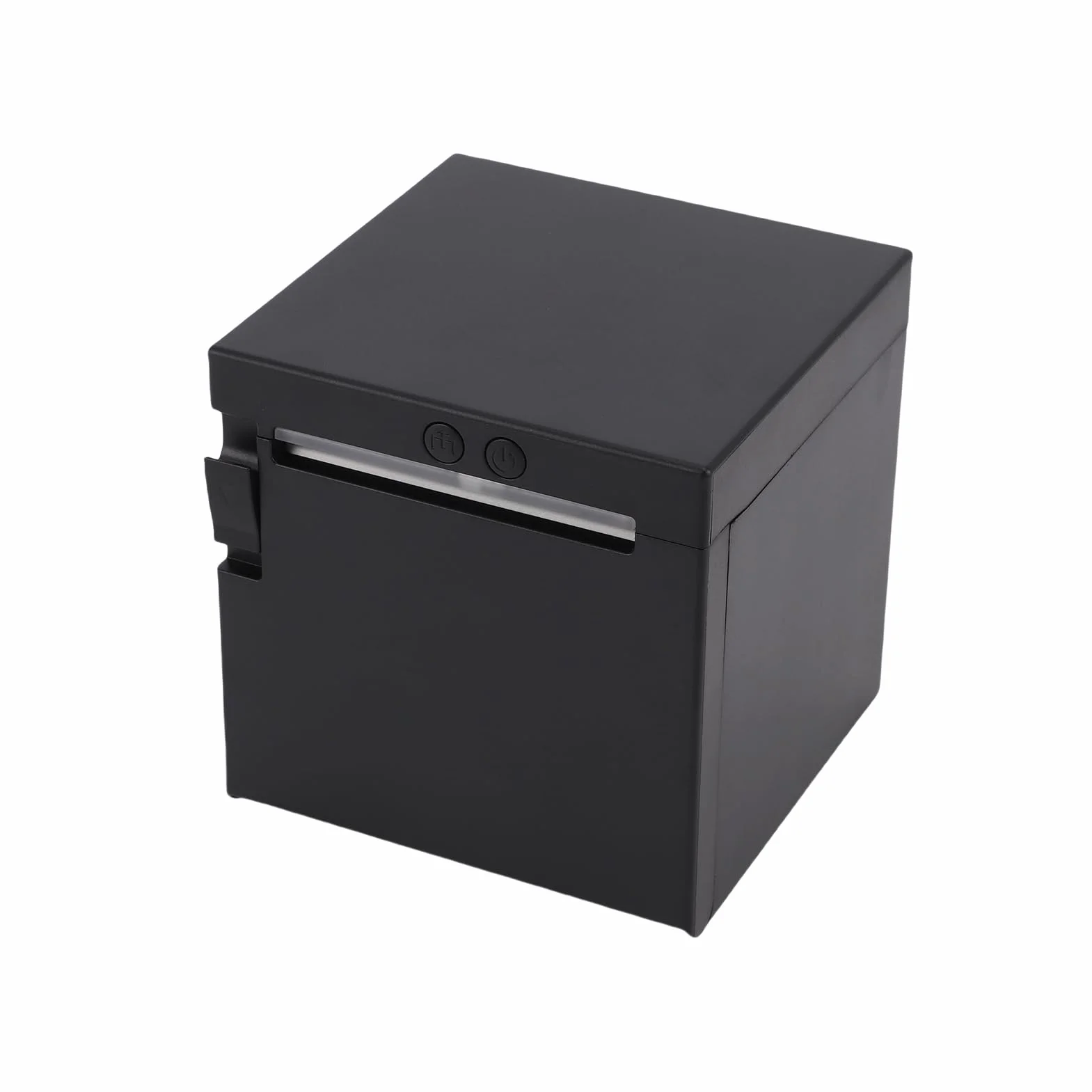 Bisofice Bondrucker 80mm Thermobondrucker Belegdrucker POS Drucker unterstützt ESC/POS, automatisches Schneiden(260mm/s, USB+WiFi+Ethernet)