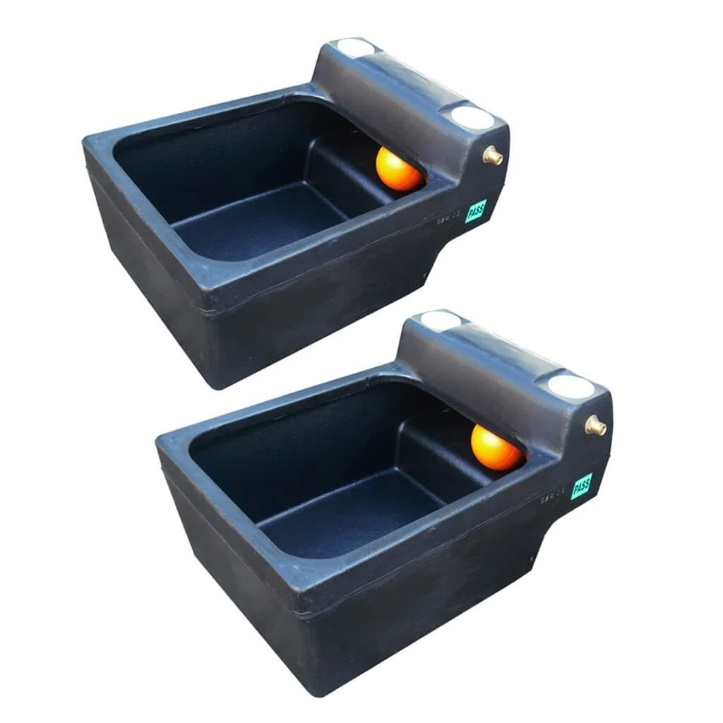 Kingspan Titan Livestock Trinktrog (mit Kugelschwimmer Absperrventil) (12 Gallonen) (2)