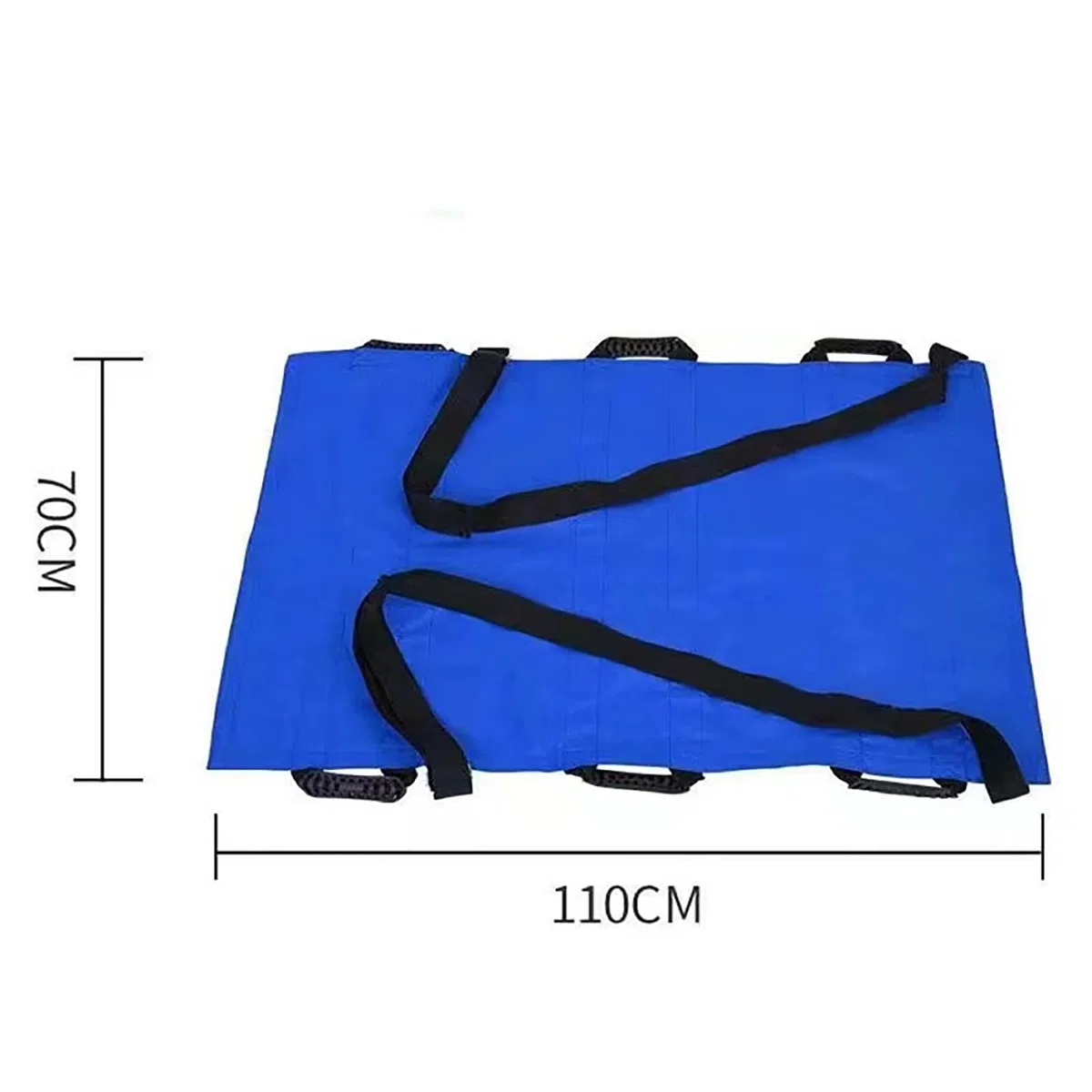 Medizinische Rettungstrage Tragbare Faltbare Starkes Nylon Anti-Rutsch Anti-Zerreißen Fix Griffen Leicht Zuverlassig Patiententransport Jede Umgebung,03,70 * 110cm