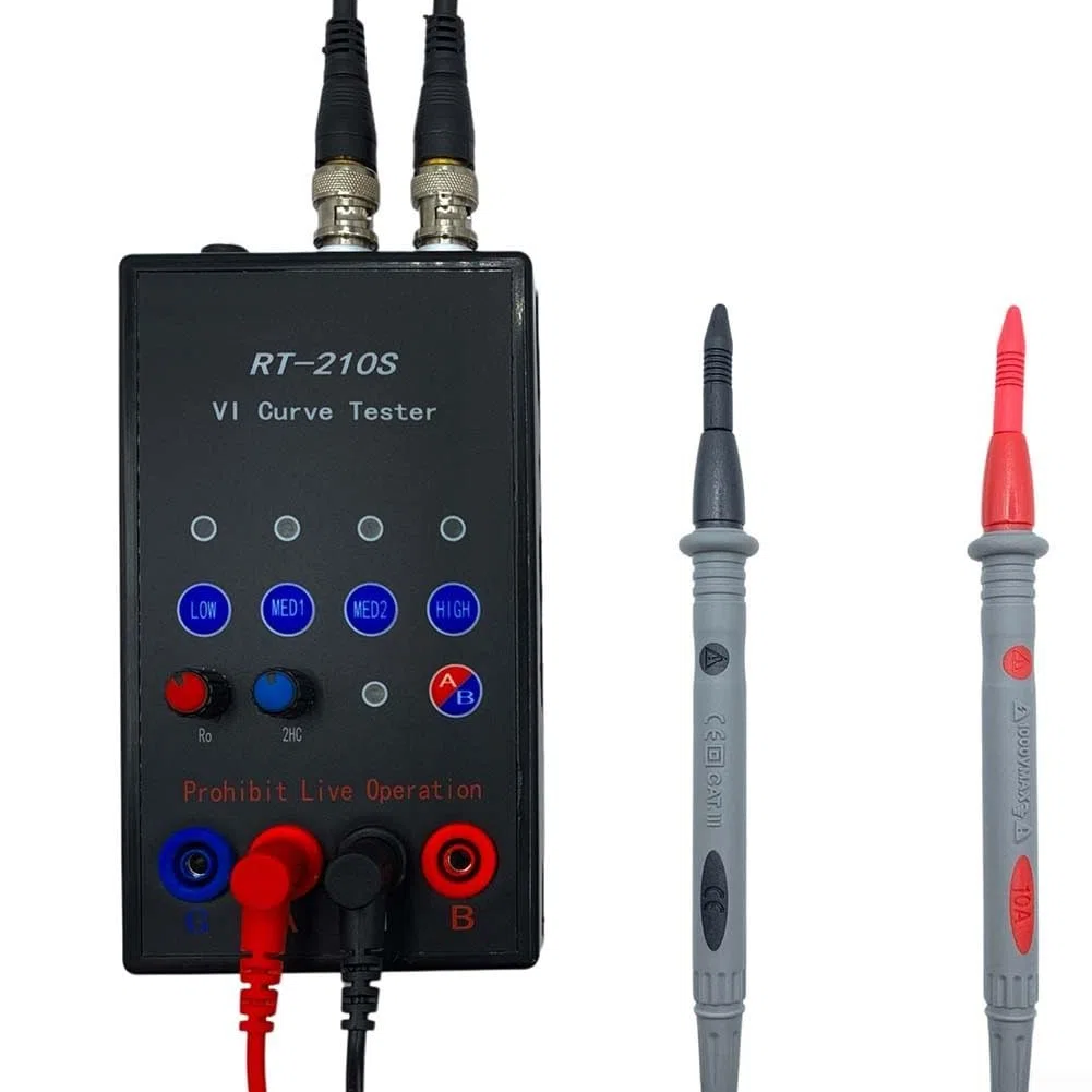 VI Curve Tester RT-210S, Zweik Leiterplatte In-Circuit Tester, Komponentenanalysator für Elektronik-Reparatur und PCB-Tests