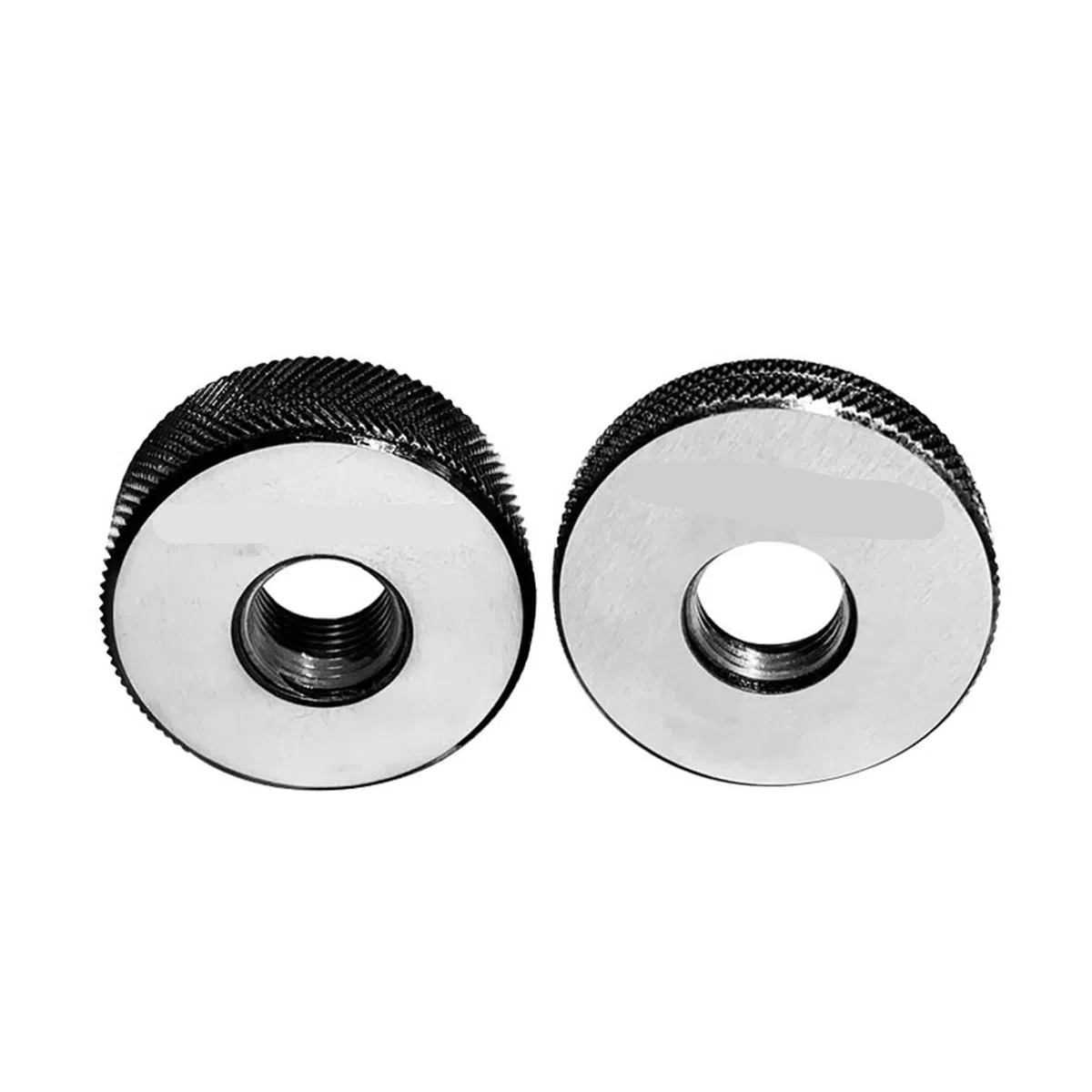 Gewindelehrdorn 1 Set (1 * GO + 1 * NOGO) M40-M41 Nicht standardmäßiges metrisches Gewinde-Ringmessgerät Messen Sie 6 g Werkzeug M40 M41X1,5 0,5 1,25 0,75 1 2 3 Gewindelehre(M41X0.5 6g T Z)