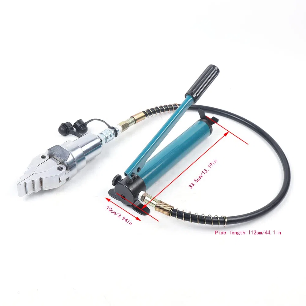 12 Ton Hydraulische Flanschspreizer Separator, Hydraulik Flansch Spreizer mit Pumpe, Geteilter Flanschspreizer zum Trennen großer Industriemaschinen