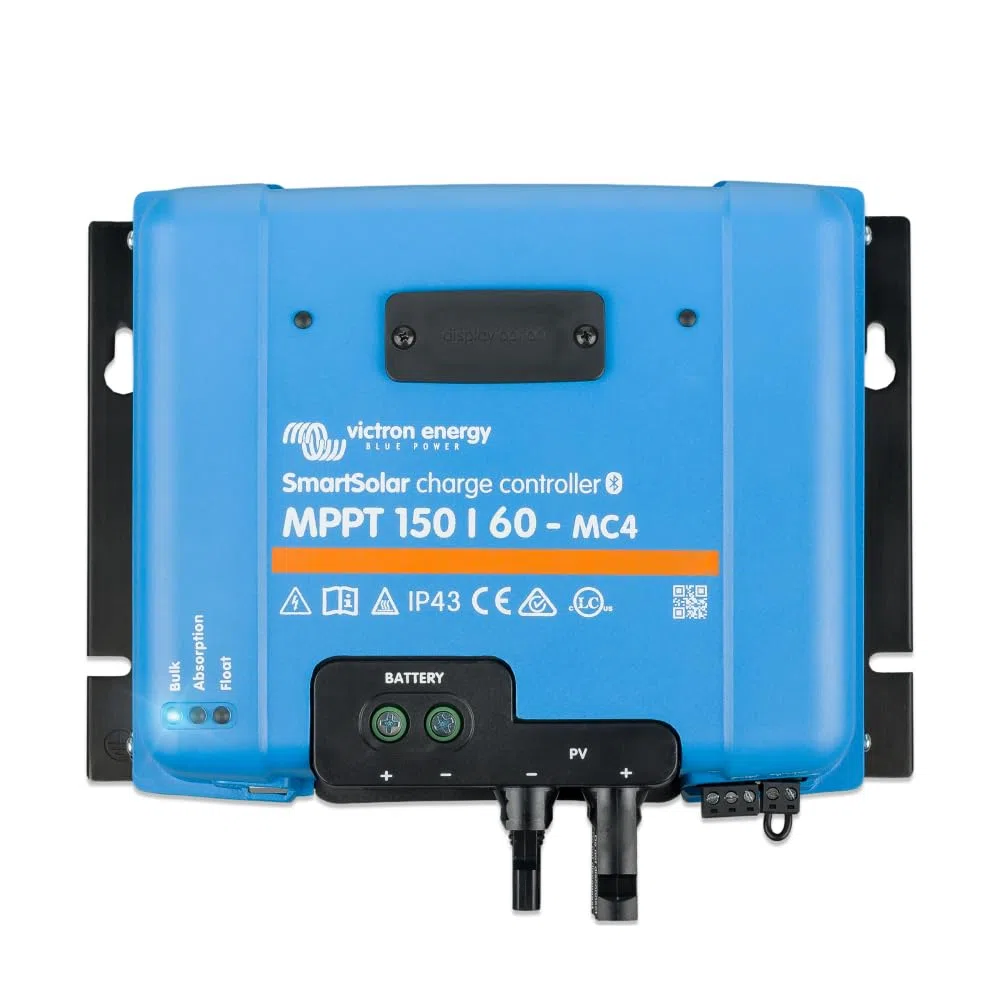 Victron Energy SmartSolar MPPT MC4 150V 60 Amp 12/24/36/48-Volt Solar Laderegler (Bluetooth)