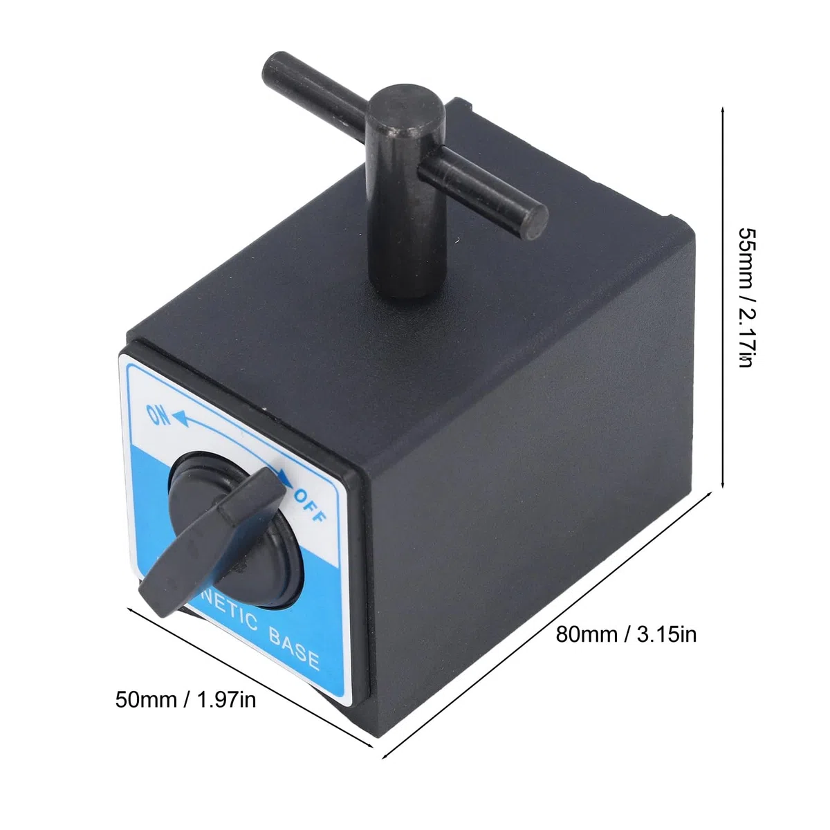 Magnetischer Basisständer, 100 Kg Saugkraft, M6-Gewinde, Magnetischer Basishalter Mit Schalter-Messuhren Für Die Mechanische Bearbeitung