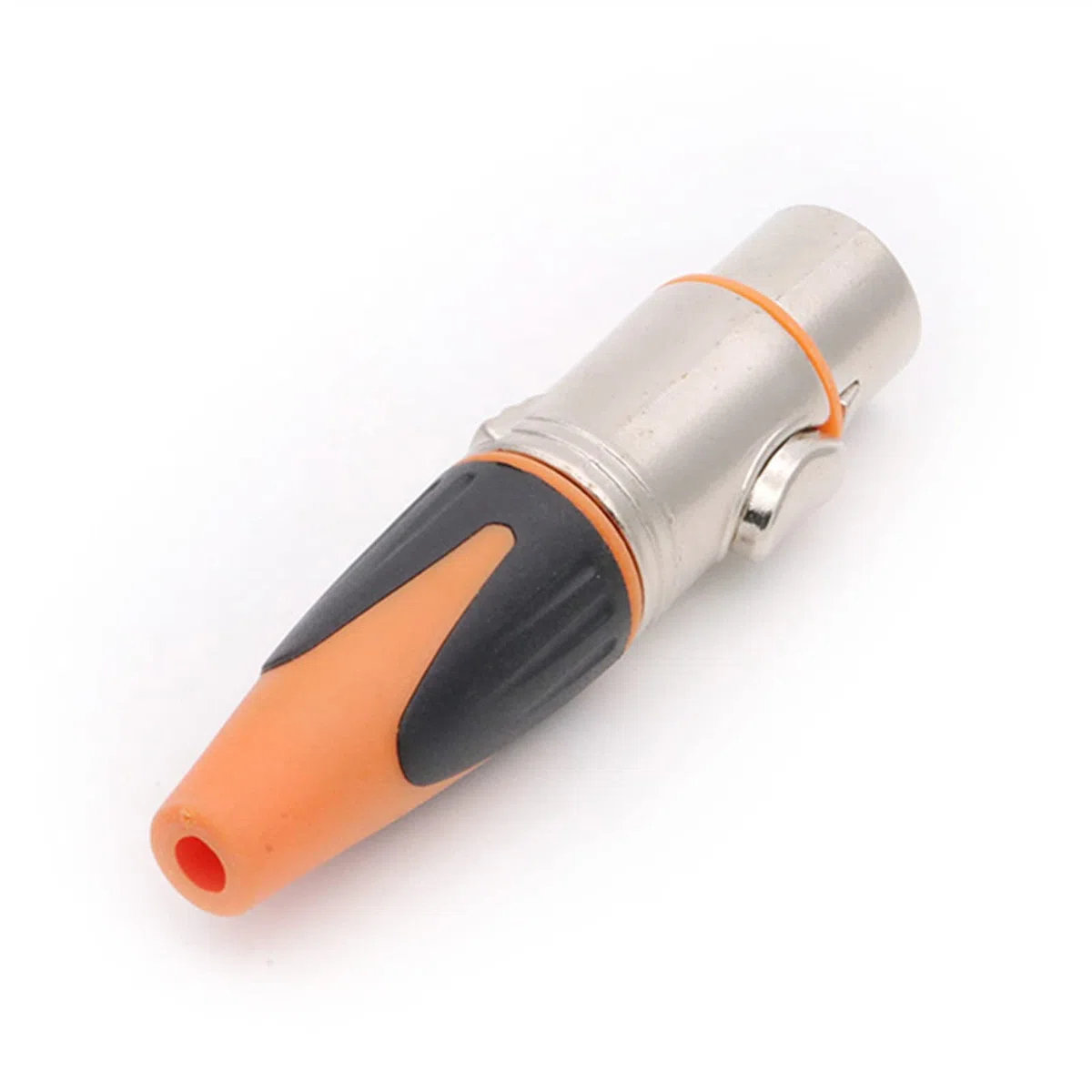 XLR-Stecker 3-poliger Metall-XLR-Adapter weiblich/männlich Mikrofonanschluss Stecker gerade symmetrische Buchse 10St (Color : 10xF 3P)
