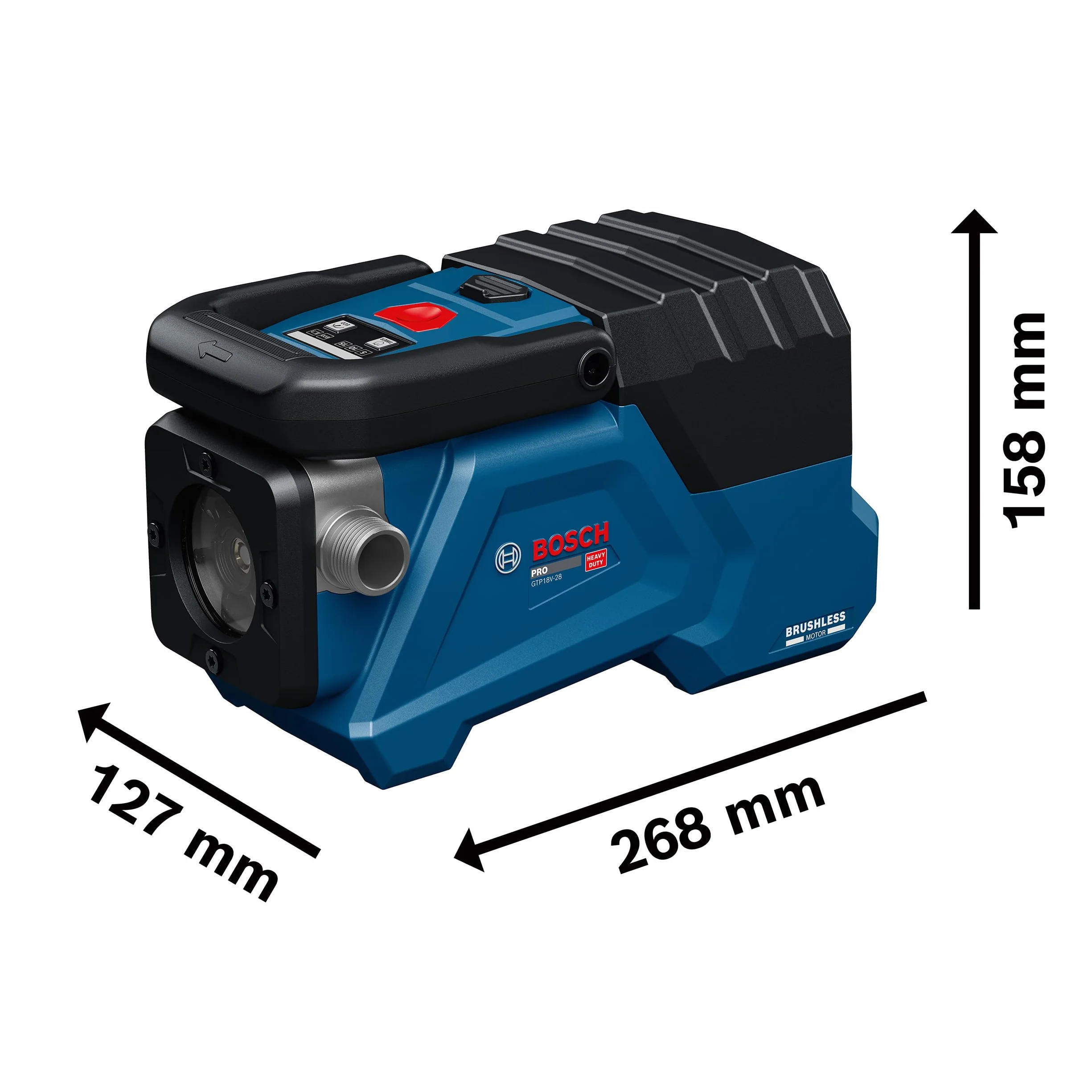 Bosch PRO 18V System Akku-Förderpumpe GTP18V-28 (ohne Akku)