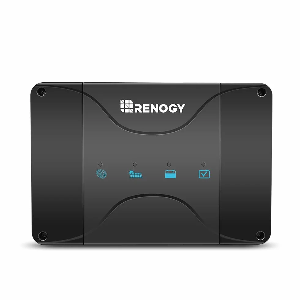 Renogy 50A DCDC Batterieladegerät mppt solarladeregler ladebooster 12V netzunabhängig für Starterbatterie und Versorgungsbatterie Wohnmobil, Wohnwagen